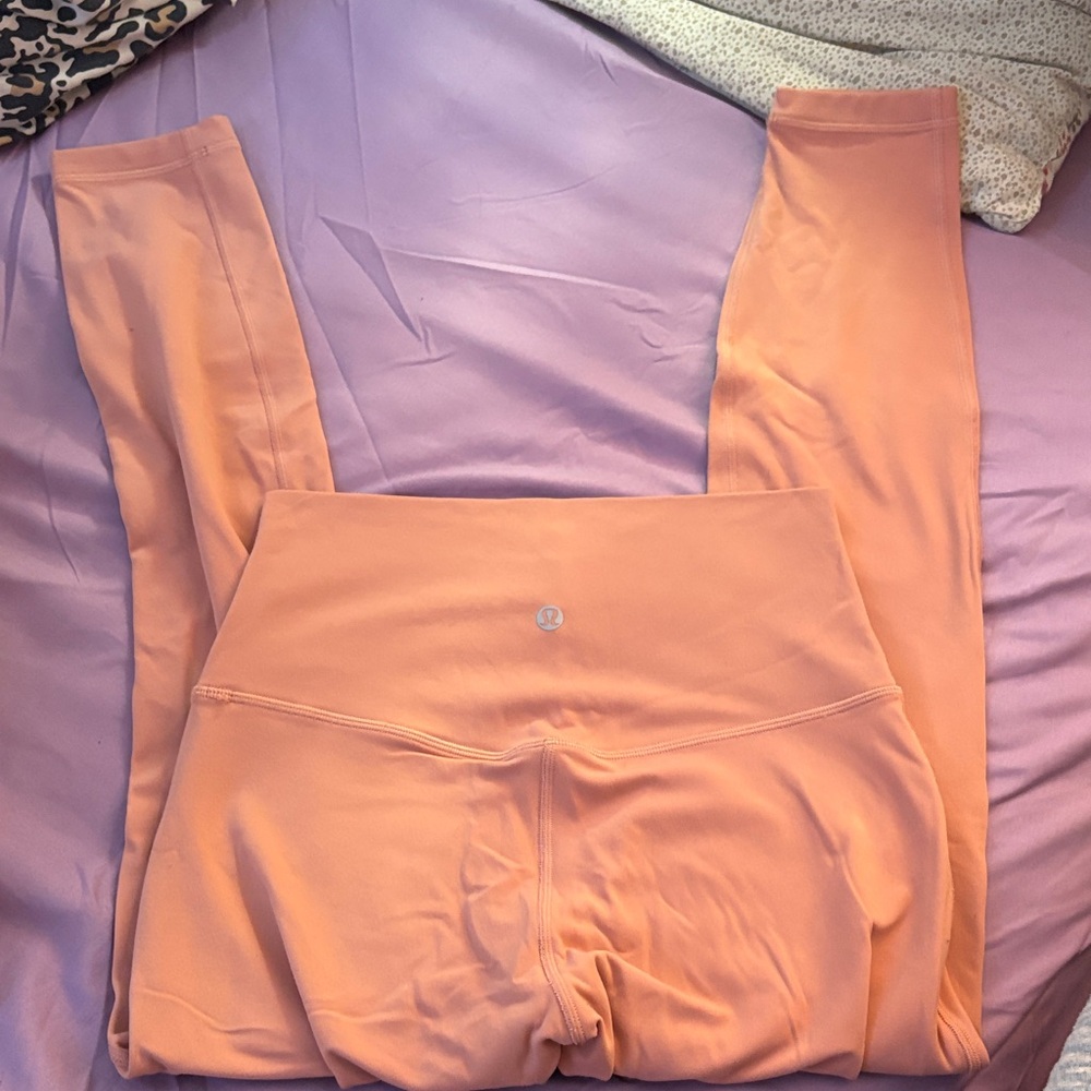 Lululemon Athletica Peach Leggings